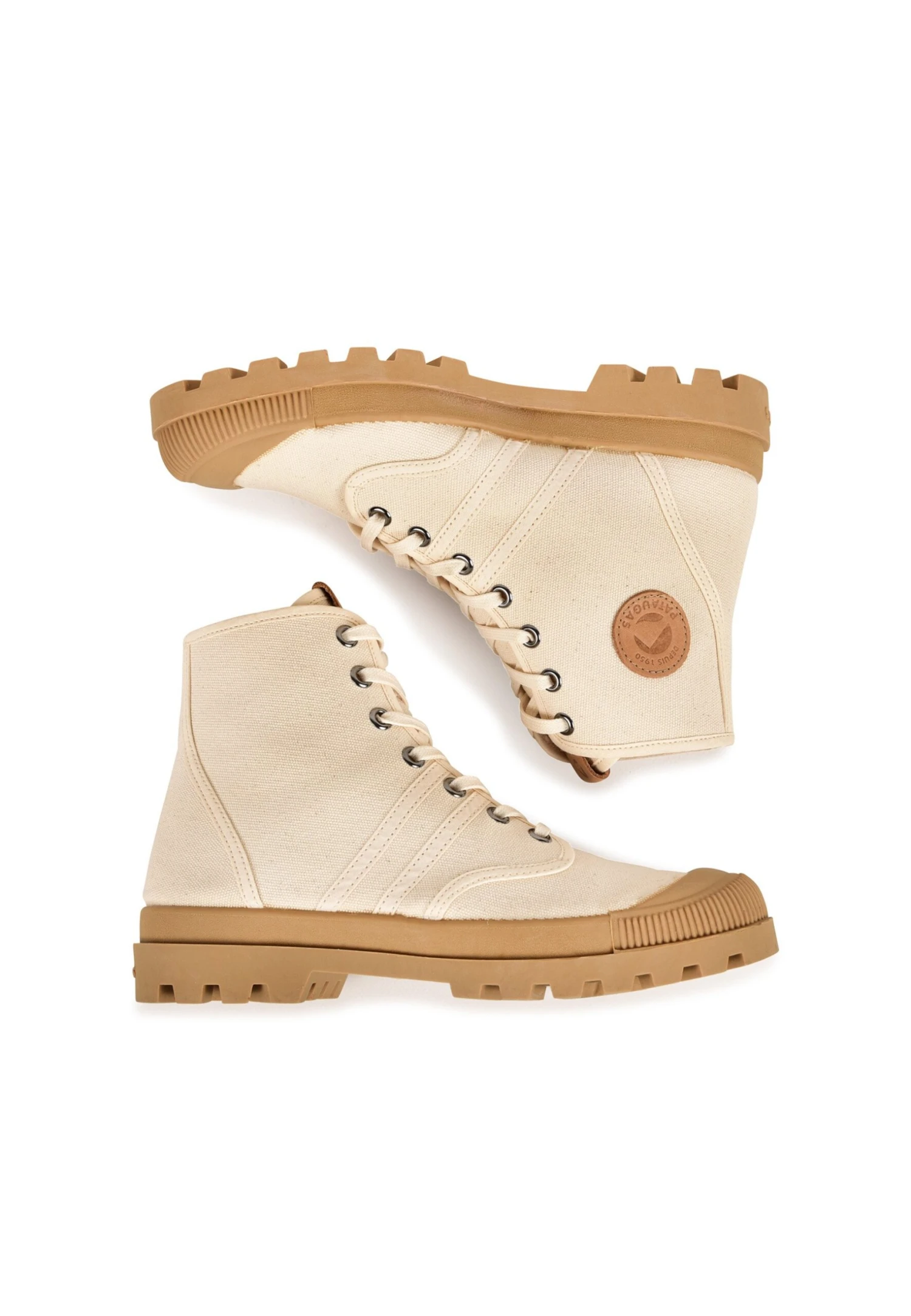 Pataugas Originale T F4G - Sneakers Hoog - Ivory 3 Pataugas Originale T F4G - Sneakers Hoog - Ivory - Afbeelding 3