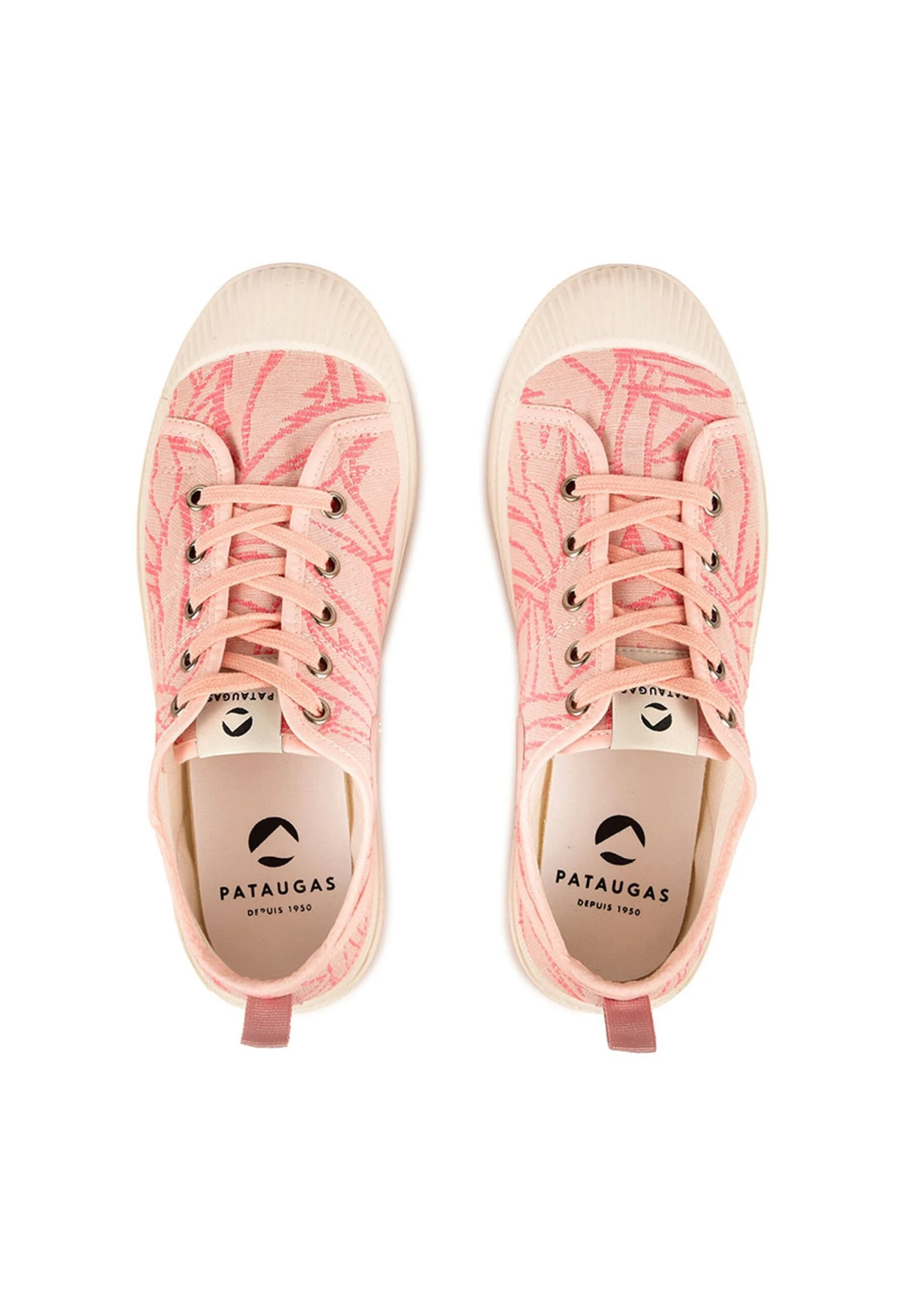 Pataugas Etche- Sneakers Laag - Pink 3 Pataugas Etche- Sneakers Laag - Pink - Afbeelding 3