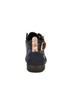 Pataugas Palme Mix F4H - Sneakers Hoog - Navy Blue -Pataugas d16385d3f80245b58066a48d3791eee3